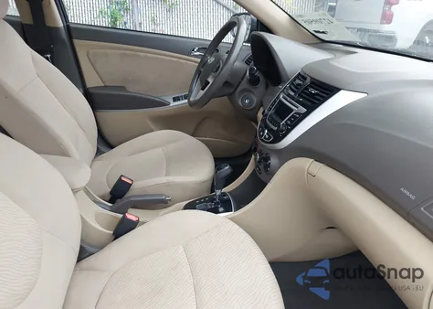 2014 Hyundai Accent Gls/Se from USA, damaged, VIN KMHCU4AE7EU775779